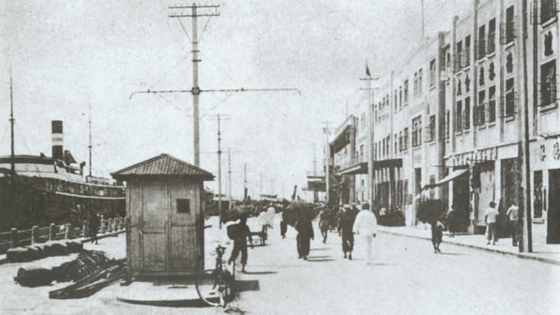 20世纪初 扩建后的外马路